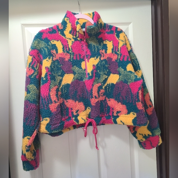 Pretty garbage pullover colorful sweatshirt - Picture 2 of 5